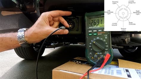 trailer end wiring voltage test